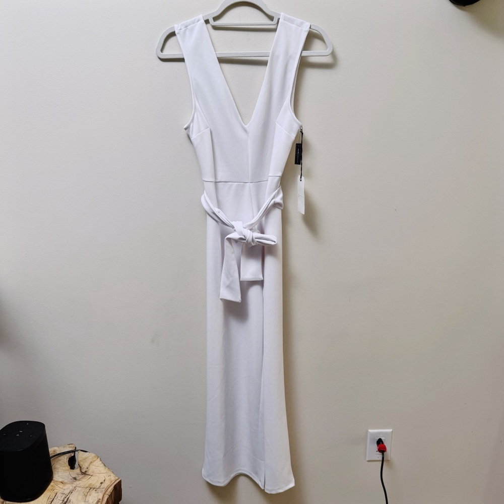 Leith White Jumpsuit NWT